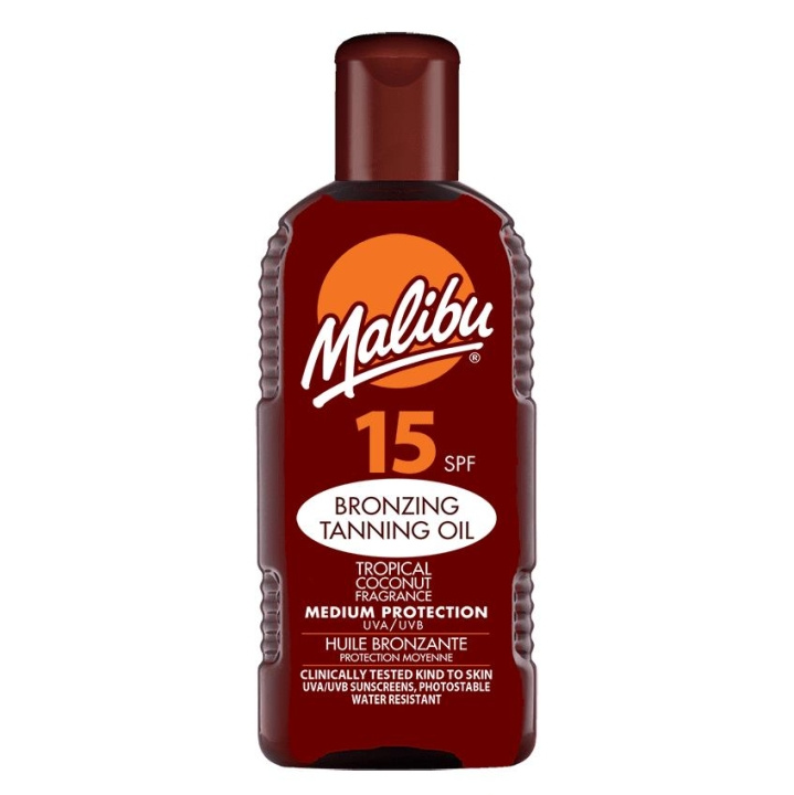 Malibu Bronzing Tanning Oil SPF 15 200ml in the group BEAUTY & HEALTH / Skin care / Tanning / Sunscreen at TP E-commerce Nordic AB (C25248)