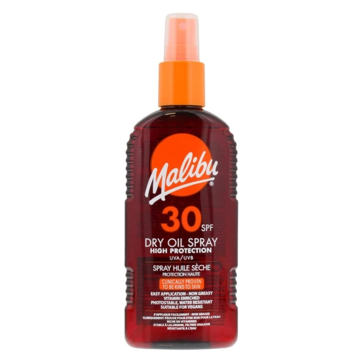 Malibu Dry Oil Spray SPF30 200ml in the group BEAUTY & HEALTH / Skin care / Tanning / Sunscreen at TP E-commerce Nordic AB (C25251)