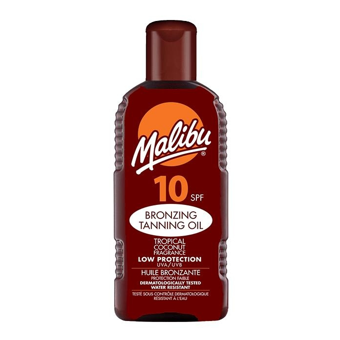 Malibu Bronzing Tanning Oil SPF10 200ml in the group BEAUTY & HEALTH / Skin care / Tanning / Sunscreen at TP E-commerce Nordic AB (C25252)