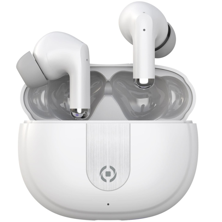 Celly Ultrasound True Wireless Bluetooth-headset In-ear ENC Vit in the group HOME ELECTRONICS / Audio & Picture / Headphones & Accessories / Headphones at TP E-commerce Nordic AB (C25302)