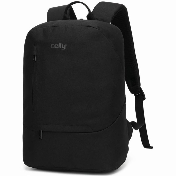 Celly Daypack Ryggsäck för laptop 16 Svart in the group COMPUTERS & PERIPHERALS / Laptops & accessories / Computer bags / Up to 17 inches at TP E-commerce Nordic AB (C25310)