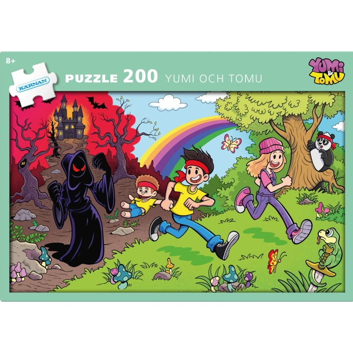 Kärnan Pussel 200 bitar Yumi & Tomu in the group TOYS, KIDS & BABY PRODUCTS / Toys / Kids puzzle at TP E-commerce Nordic AB (C25355)