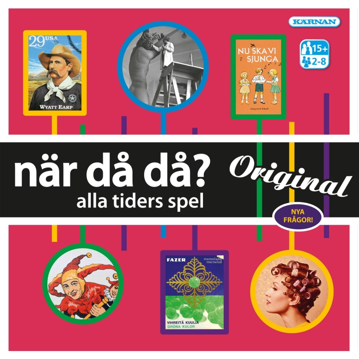 Kärnan När då då? Original in the group TOYS, KIDS & BABY PRODUCTS / Toys / Board games / Family Games at TP E-commerce Nordic AB (C25360)