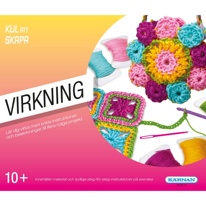 Kärnan Kul att skapa Virkning in the group TOYS, KIDS & BABY PRODUCTS / Toys / Crafts at TP E-commerce Nordic AB (C25361)