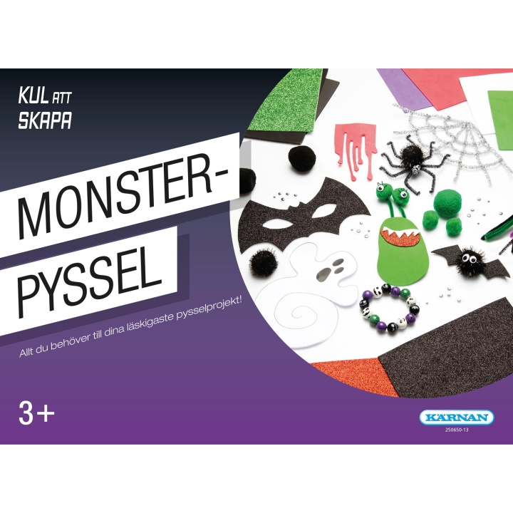 Kärnan Kul att skapa Monsterpyssel in the group TOYS, KIDS & BABY PRODUCTS / Toys / Crafts at TP E-commerce Nordic AB (C25362)
