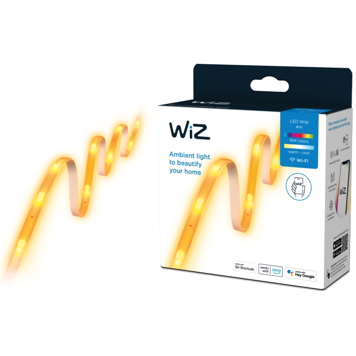 WiZ WiFi LED-Strip 4m inkl strömadapter Promo in the group HOME ELECTRONICS / Lighting / LED strips at TP E-commerce Nordic AB (C25373)