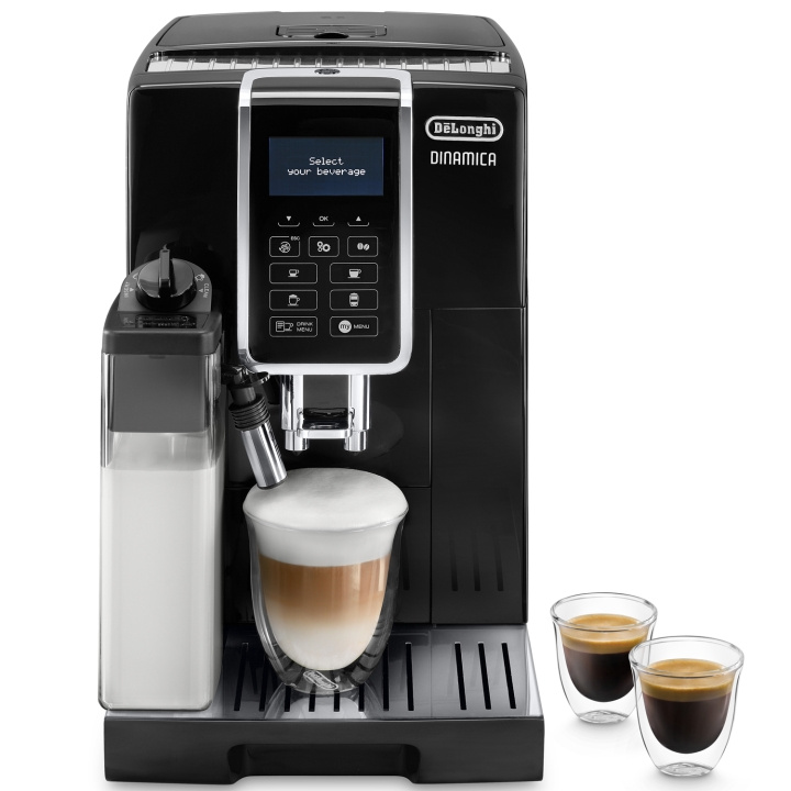 Delonghi Helautomatisk Espressomaskin ECAM350.55.B in the group HOME, HOUSEHOLD & GARDEN / Household appliances / Coffee makers and accessories / Espresso Machines at TP E-commerce Nordic AB (C25398)