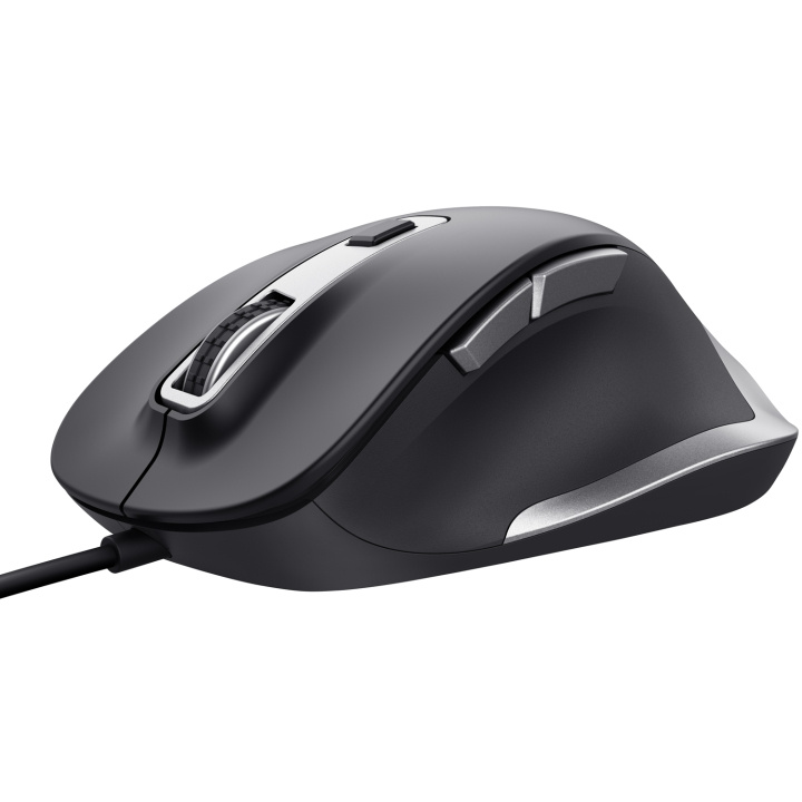 Trust Fyda Mouse Eco Black in the group COMPUTERS & PERIPHERALS / Mice & Keyboards / Mice / Corded at TP E-commerce Nordic AB (C25445)
