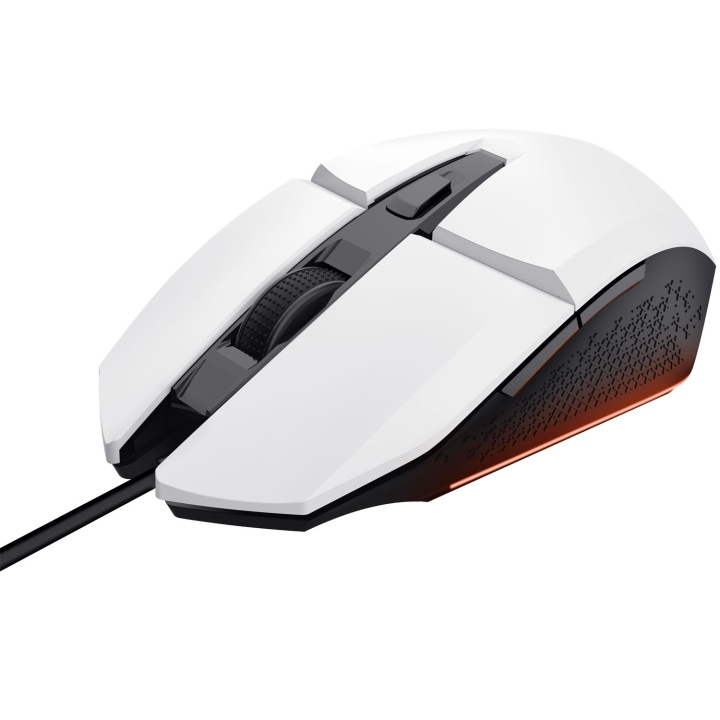 Trust GXT 109W Felox Illuminated Gaming mouse Vit in the group COMPUTERS & PERIPHERALS / Mice & Keyboards / Mice / Gaming at TP E-commerce Nordic AB (C25450)