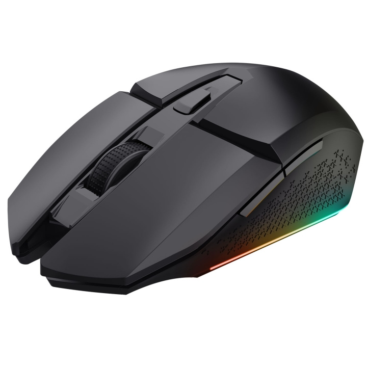 Trust GXT 110 Felox Illuminated Wireless Gaming mouse Svart in the group COMPUTERS & PERIPHERALS / Mice & Keyboards / Mice / Gaming at TP E-commerce Nordic AB (C25453)