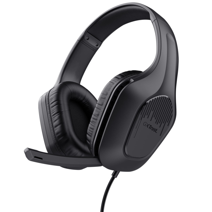 Trust GXT 415 Zirox Gaming Headset Svart in the group COMPUTERS & PERIPHERALS / GAMING / Headset at TP E-commerce Nordic AB (C25455)