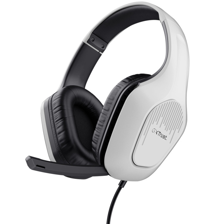 Trust GXT 415W Zirox Gaming Headset Vit in the group COMPUTERS & PERIPHERALS / GAMING / Headset at TP E-commerce Nordic AB (C25456)