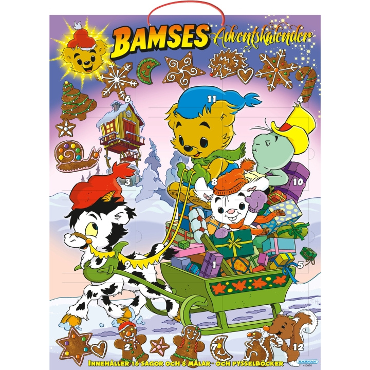 Kärnan Adventskalender Bamse in the group TOYS, KIDS & BABY PRODUCTS / Toys / Advent calendar at TP E-commerce Nordic AB (C25479)