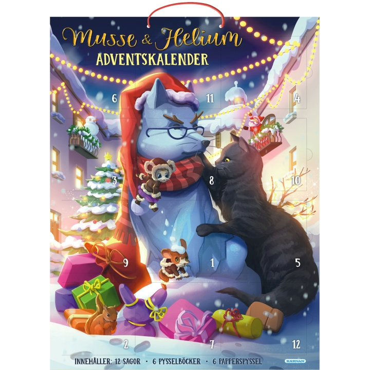 Kärnan Adventskalender Musse & Helium in the group TOYS, KIDS & BABY PRODUCTS / Toys / Advent calendar at TP E-commerce Nordic AB (C25481)