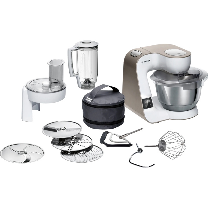 Bosch Köksmaskin, 1000W, Integrerad Våg och Timer MUM5XW20 in the group HOME, HOUSEHOLD & GARDEN / Household appliances / Food processor & Kitchen appliances / Kitchen appliances & Accessories at TP E-commerce Nordic AB (C25500)