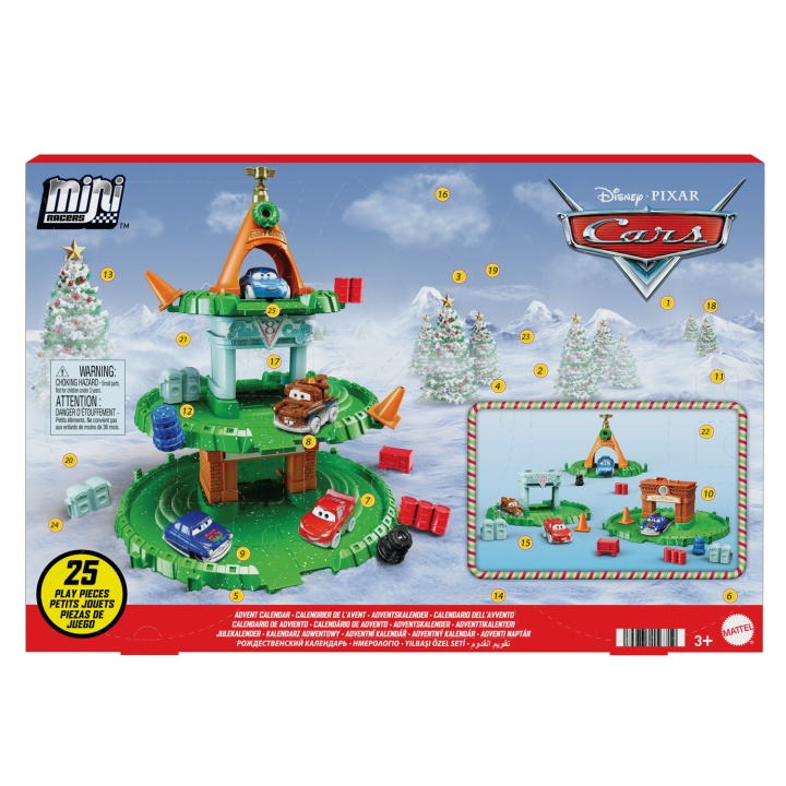 Disney Pixar Cars Minis Adventskalender in the group TOYS, KIDS & BABY PRODUCTS / Toys / Advent calendar at TP E-commerce Nordic AB (C25546)