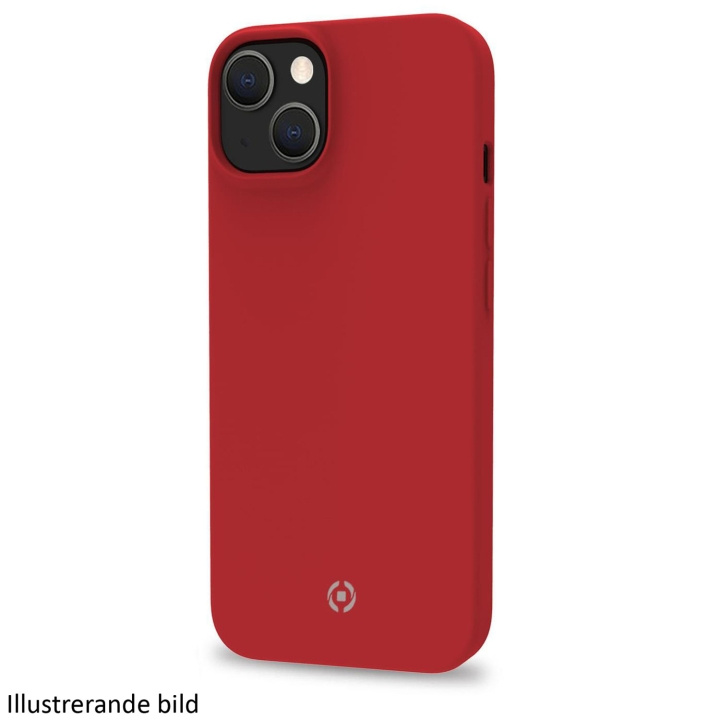 Celly Cromo Soft rubber case iPhone 15 Röd in the group SMARTPHONE & TABLETS / Phone cases / Apple / iPhone 15 at TP E-commerce Nordic AB (C25584)