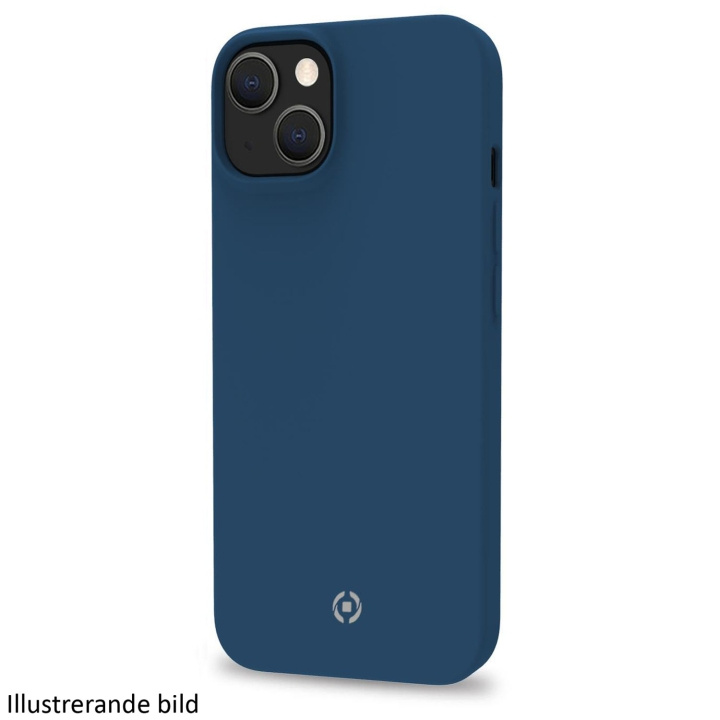 Celly Cromo Soft rubber case iPhone 15 Blå in the group SMARTPHONE & TABLETS / Phone cases / Apple / iPhone 15 at TP E-commerce Nordic AB (C25585)