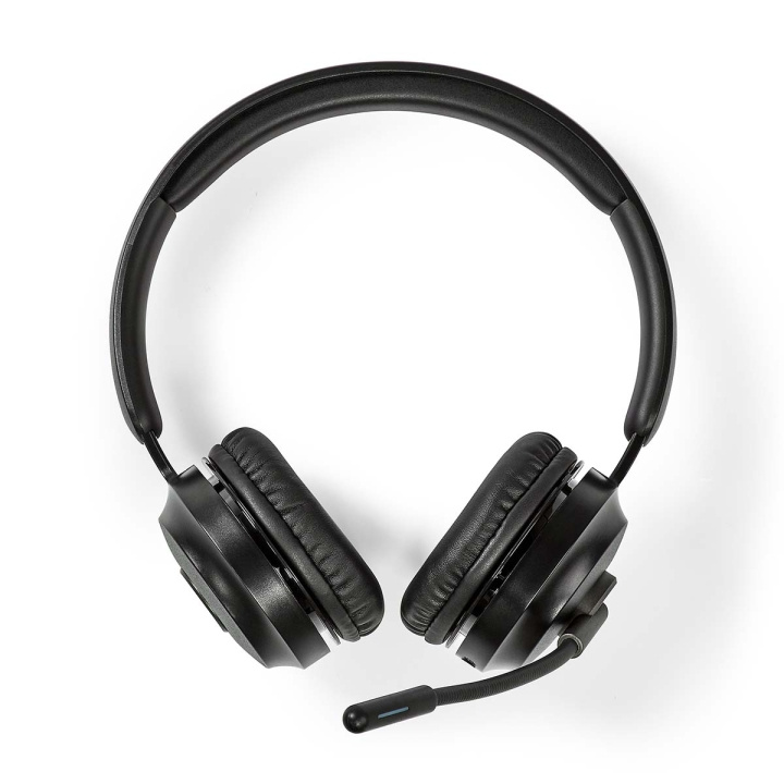 Nedis PC Headset | On-Ear | Stereo | Bluetooth | Fold-Away Microphone | Black in the group COMPUTERS & PERIPHERALS / Computer accessories / Headset at TP E-commerce Nordic AB (C25676)