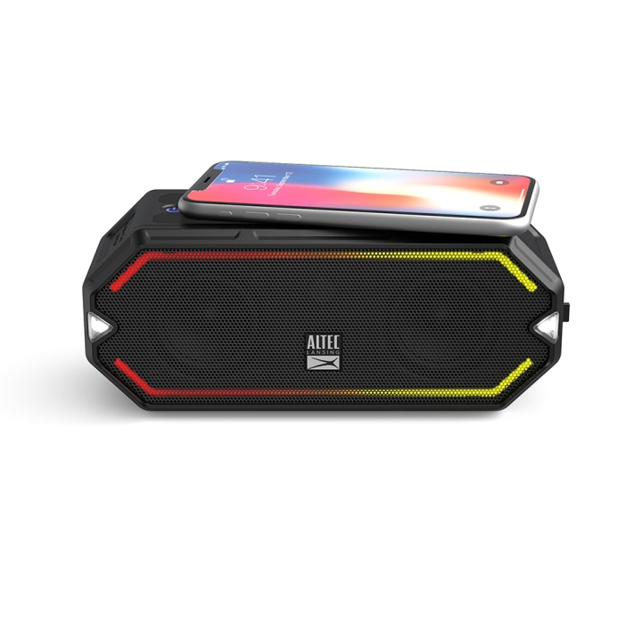 ALTEC LANSING Speaker IMW1300 HydraBlast RGB Waterproof Black in the group HOME ELECTRONICS / Audio & Picture / Speakers & accessories / Bluetooth Speakers / Portable speakers at TP E-commerce Nordic AB (C25751)