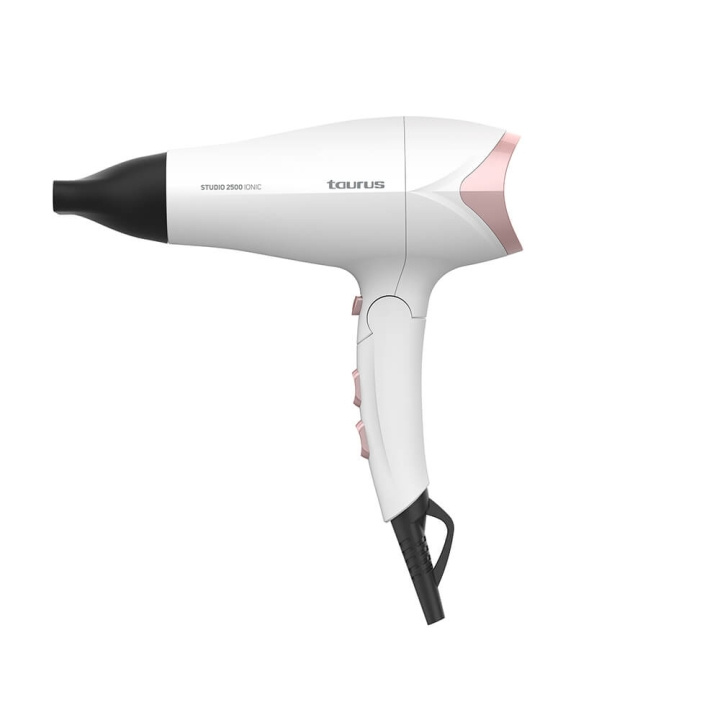 Taurus Hair Dryer 2400W Studio 2500 Ionic White in the group BEAUTY & HEALTH / Hair & Styling / Styling Tools / Hair dryer at TP E-commerce Nordic AB (C25781)