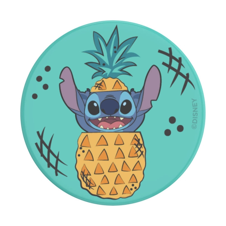 PopSockets Phone Holder PopGrip Licensed Stitch Pineapple in the group SMARTPHONE & TABLETS / Other accessories / Popsockets at TP E-commerce Nordic AB (C25839)