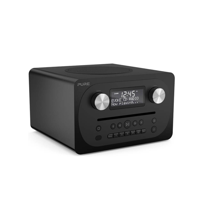 PURE FM/DAB/DAB+ Evoke C-D4 BT Black in the group HOME ELECTRONICS / Audio & Picture / Home cinema, Hifi & Portable / Radio & Alarm clocks / Radio at TP E-commerce Nordic AB (C25873)