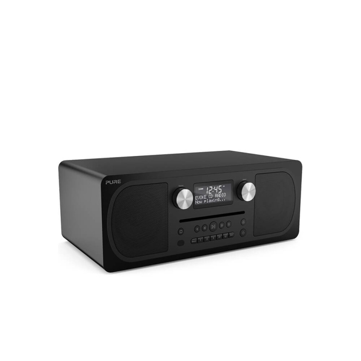 PURE FM/DAB/DAB+ Evoke C-D6 BT Black in the group HOME ELECTRONICS / Audio & Picture / Home cinema, Hifi & Portable / Radio & Alarm clocks / Radio at TP E-commerce Nordic AB (C25874)