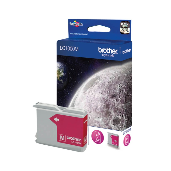 Brother Ink LC1000M LC-1000 Magenta in the group COMPUTERS & PERIPHERALS / Printers & Accessories / Ink & Toner / Toner / Brother at TP E-commerce Nordic AB (C26004)