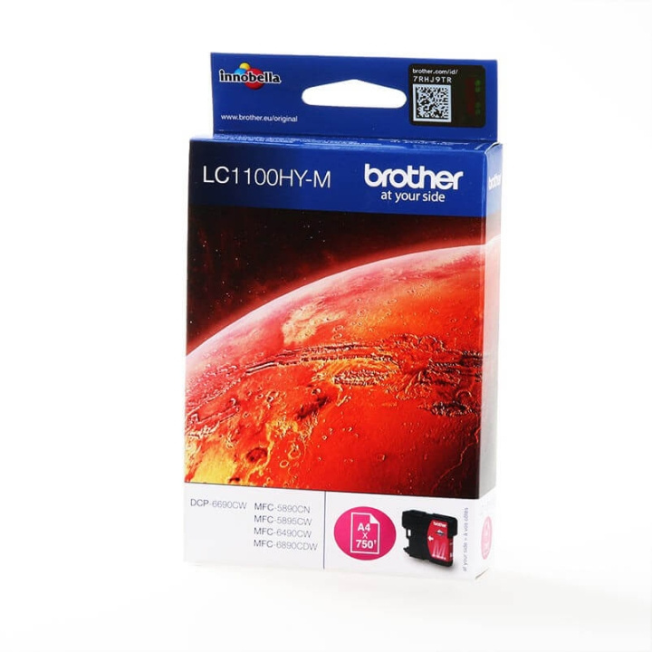 Brother Ink LC1100HYM LC-1100HY Magenta in the group COMPUTERS & PERIPHERALS / Printers & Accessories / Ink & Toner / Toner / Brother at TP E-commerce Nordic AB (C26012)
