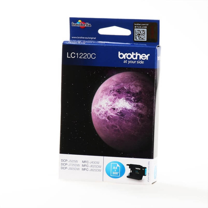 Brother Ink LC1220C LC-1220 Cyan in the group COMPUTERS & PERIPHERALS / Printers & Accessories / Ink & Toner / Ink cartridges / Brother at TP E-commerce Nordic AB (C26025)