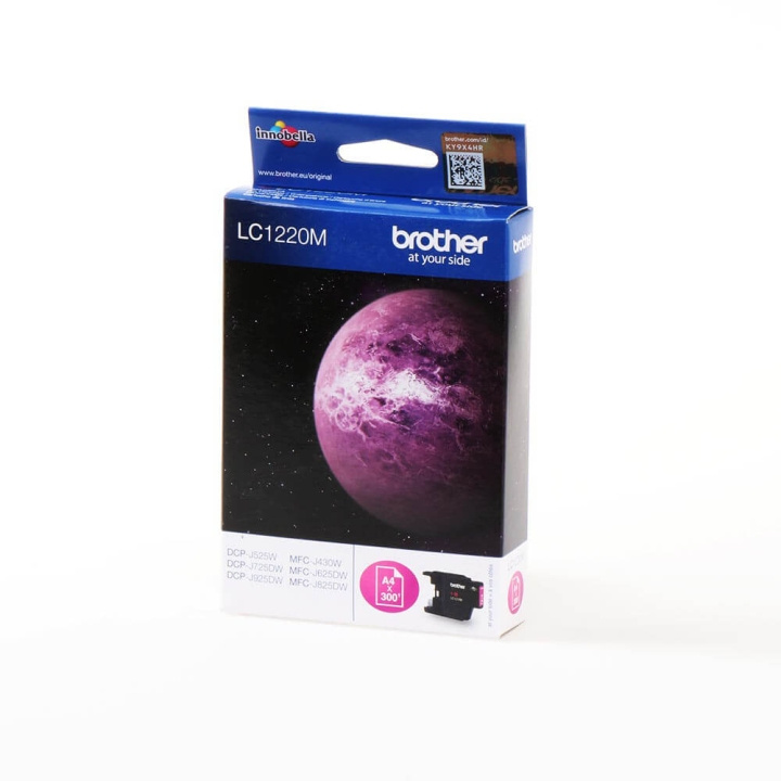 Brother Ink LC1220M LC-1220 Magenta in the group COMPUTERS & PERIPHERALS / Printers & Accessories / Ink & Toner / Ink cartridges / Brother at TP E-commerce Nordic AB (C26026)
