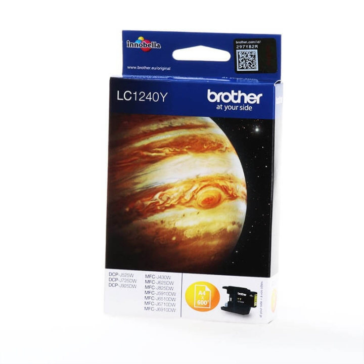 Brother Ink LC1240Y LC-1240 Yellow in the group COMPUTERS & PERIPHERALS / Printers & Accessories / Ink & Toner / Toner / Brother at TP E-commerce Nordic AB (C26041)
