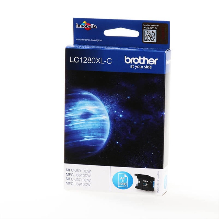 Brother Ink LC1280XLC LC-1280XL Cyan in the group COMPUTERS & PERIPHERALS / Printers & Accessories / Ink & Toner / Toner / Brother at TP E-commerce Nordic AB (C26050)
