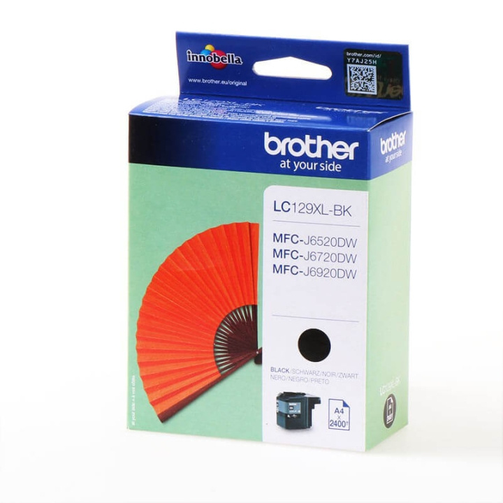Brother Ink LC129XLBK LC-129XL Black in the group COMPUTERS & PERIPHERALS / Printers & Accessories / Ink & Toner / Toner / Brother at TP E-commerce Nordic AB (C26055)