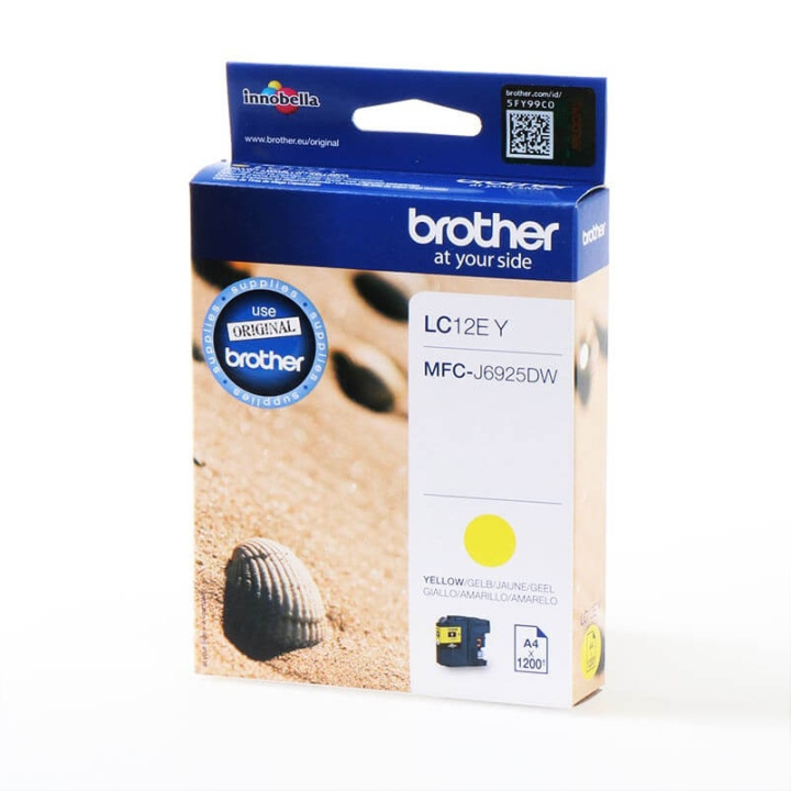 Brother Ink LC12EY LC-12E Yellow in the group COMPUTERS & PERIPHERALS / Printers & Accessories / Ink & Toner / Toner / Brother at TP E-commerce Nordic AB (C26060)