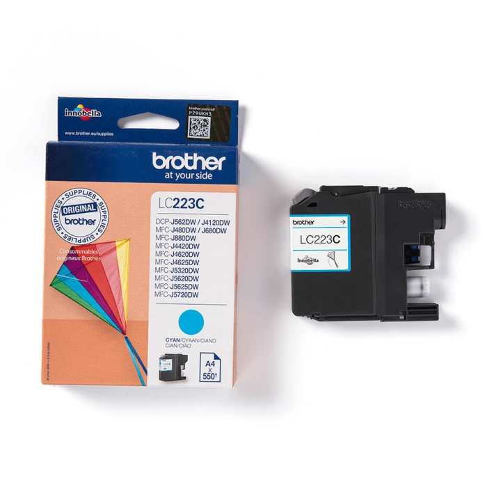 Brother Ink LC223C LC-223 Cyan in the group COMPUTERS & PERIPHERALS / Printers & Accessories / Ink & Toner / Toner / Brother at TP E-commerce Nordic AB (C26067)