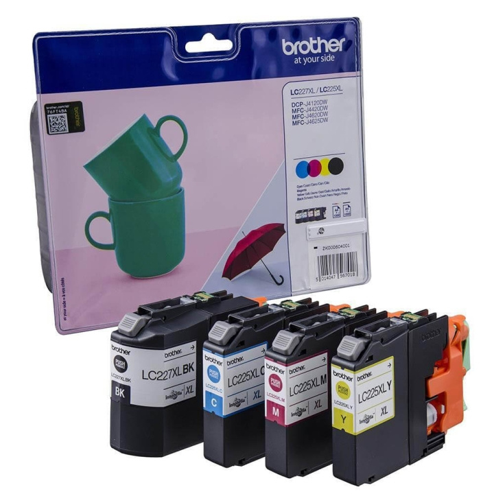 Brother Ink LC227XLVALBPDR LC-227XL Multipack in the group COMPUTERS & PERIPHERALS / Printers & Accessories / Ink & Toner / Toner / Brother at TP E-commerce Nordic AB (C26075)