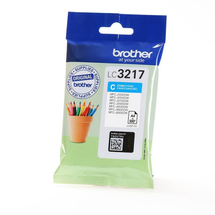 Brother Ink LC3217C LC-3217 Cyan in the group COMPUTERS & PERIPHERALS / Printers & Accessories / Ink & Toner / Toner / Brother at TP E-commerce Nordic AB (C26096)