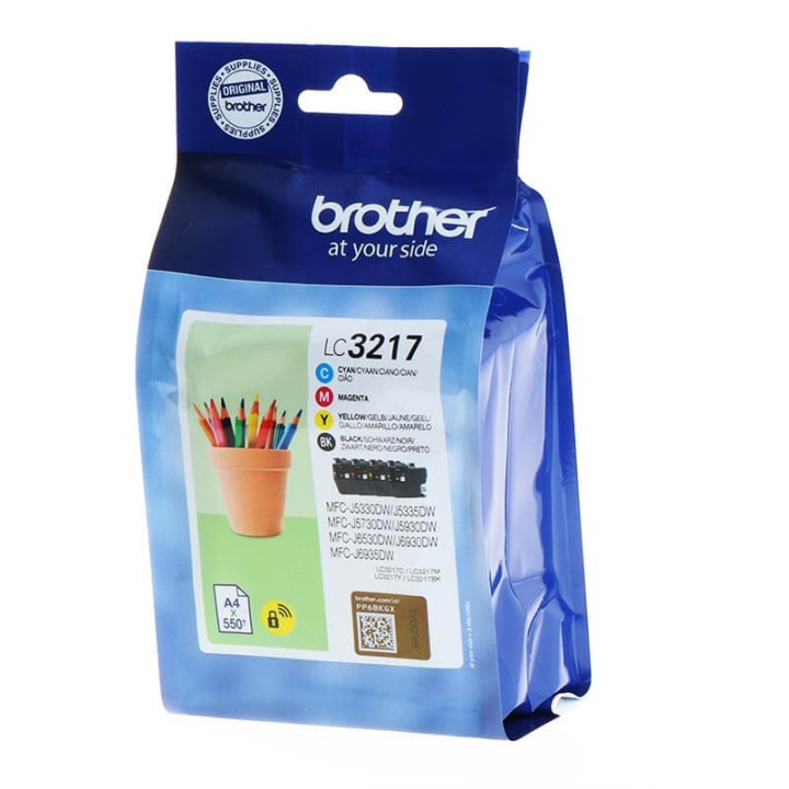 Brother Ink LC3217VALDR LC-3217 Multipack in the group COMPUTERS & PERIPHERALS / Printers & Accessories / Ink & Toner / Toner / Brother at TP E-commerce Nordic AB (C26098)