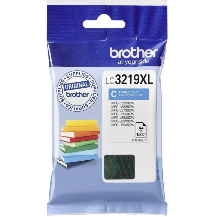 Brother Ink LC3219XLC LC-3219XL Cyan in the group COMPUTERS & PERIPHERALS / Printers & Accessories / Ink & Toner / Toner / Brother at TP E-commerce Nordic AB (C26101)