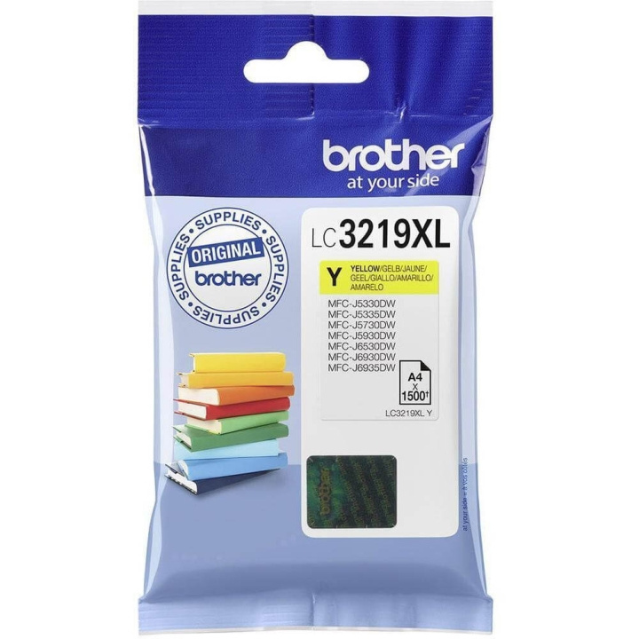 Brother Ink LC3219XLY LC-3219XL Yellow in the group COMPUTERS & PERIPHERALS / Printers & Accessories / Ink & Toner / Drums / Brother at TP E-commerce Nordic AB (C26104)