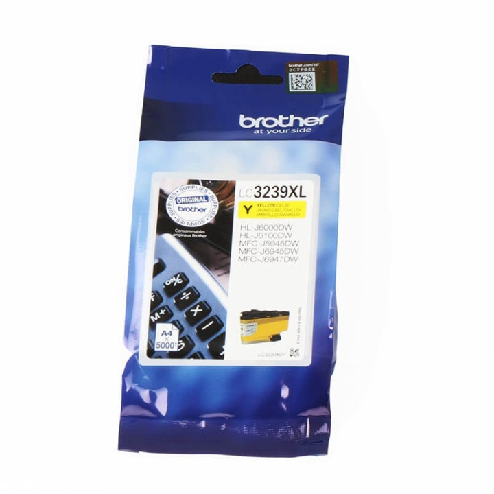 Brother Ink LC3239XLY LC-3239XL Yellow in the group COMPUTERS & PERIPHERALS / Printers & Accessories / Ink & Toner / Toner / Brother at TP E-commerce Nordic AB (C26116)