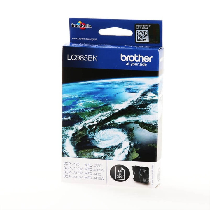 Brother Ink LC985BK LC-985 Black in the group COMPUTERS & PERIPHERALS / Printers & Accessories / Ink & Toner / Toner / Brother at TP E-commerce Nordic AB (C26140)