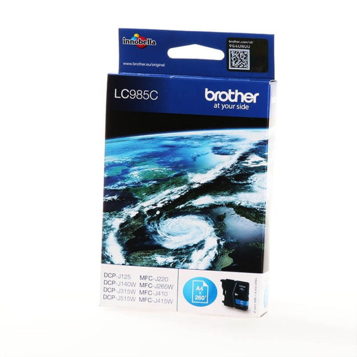Brother Ink LC985C LC-985 Cyan in the group COMPUTERS & PERIPHERALS / Printers & Accessories / Ink & Toner / Toner / Brother at TP E-commerce Nordic AB (C26142)