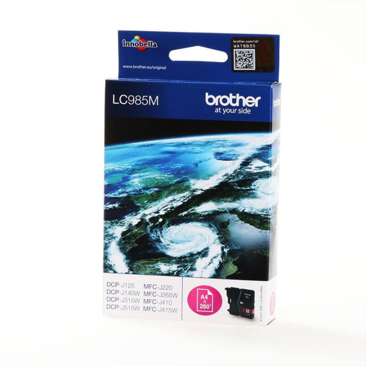 Brother Ink LC985M LC-985 Magenta in the group COMPUTERS & PERIPHERALS / Printers & Accessories / Ink & Toner / Toner / Brother at TP E-commerce Nordic AB (C26143)