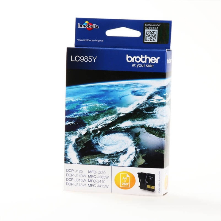 Brother Ink LC985Y LC-985 Yellow in the group COMPUTERS & PERIPHERALS / Printers & Accessories / Ink & Toner / Toner / Brother at TP E-commerce Nordic AB (C26146)