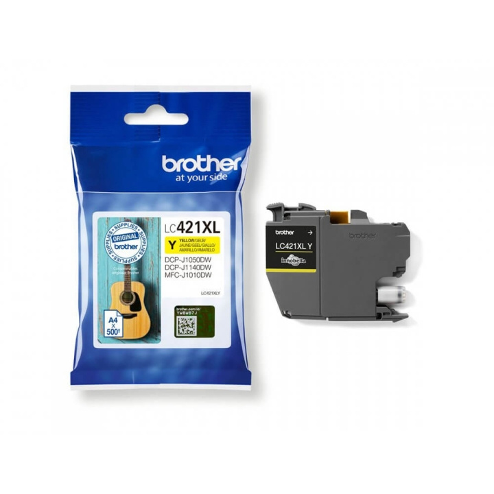 Brother Ink LC421XLC LC-421XL Cyan in the group COMPUTERS & PERIPHERALS / Printers & Accessories / Ink & Toner / Toner / Brother at TP E-commerce Nordic AB (C26152)