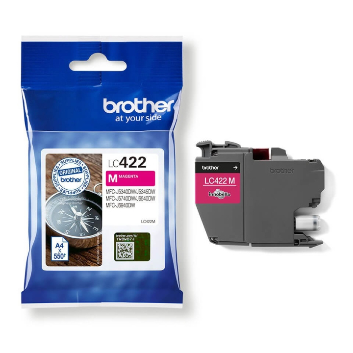 Brother Ink LC422M LC-422 Magenta in the group COMPUTERS & PERIPHERALS / Printers & Accessories / Ink & Toner / Toner / Brother at TP E-commerce Nordic AB (C26167)