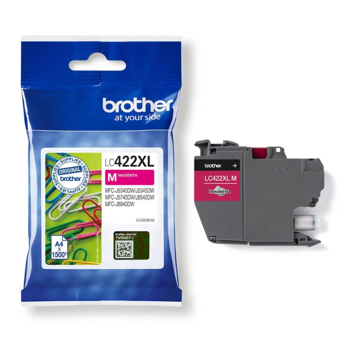 Brother Ink LC422XLM LC-422 Magenta in the group COMPUTERS & PERIPHERALS / Printers & Accessories / Ink & Toner / Toner / Brother at TP E-commerce Nordic AB (C26171)